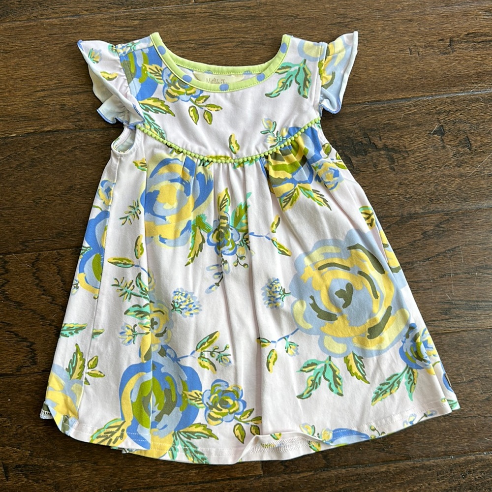 Pink floral, Matilda Jane dress. 2T